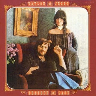 Waylon And Jessi ‎– Leather And Lace - 1981-Country / Folk (vinyl)
