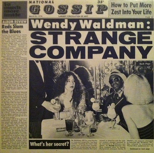 Wendy Waldman ‎– Strange Company -1975- Classic Rock (Clearance vinyl)