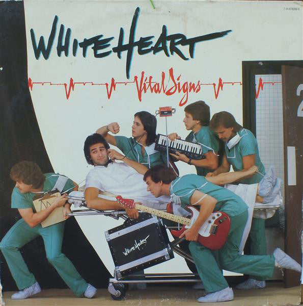White Heart ‎– Vital Signs -1984-Religious, Pop Rock (vinyl)