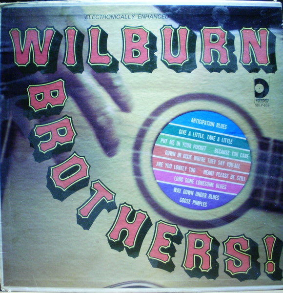 Wilburn Brothers ‎– The Wilburn Brothers -1967- Country Folk (vinyl)