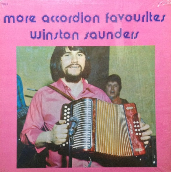 Winston Saunders - More Accordion Favourites - 1973- Folk, World, & Country -Newfoundland (Vinyl)