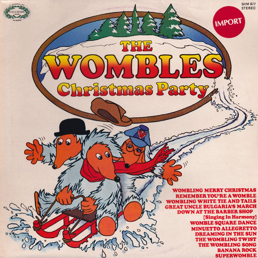 Wombles , The ‎– The Wombles Christmas Party - 1997 Rock, Pop, Children's (UK Vinyl)