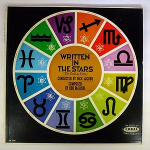 Dick Jacobs, Rod McKuen ‎– Written In The Stars (The Zodiac Suite)1971-Space-Age, Theme, Romantic (Rare Vinyl)