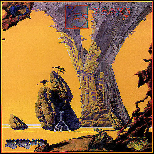 Yes – Yesyears - 4 CD Set - with booklet - NM - 1991- Prog Rock, Symphonic Rock (CD Set)