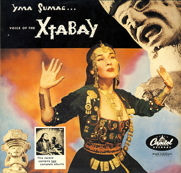 Yma Sumac ‎– Voice Of The Xtabay - 1955- Easy Listening, Folk, Mambo, Vocal (vinyl)