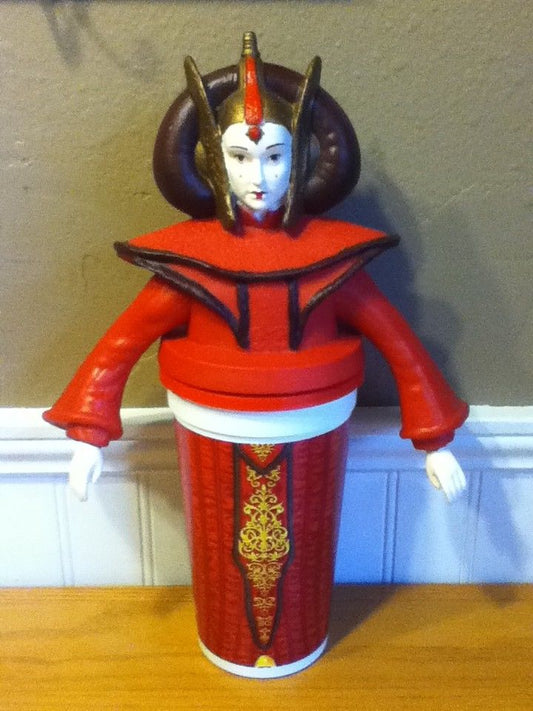 Star Wars Episode 1 Taco Bell KFC Pizza Hut Queen Amidala Vintage Cup & Topper