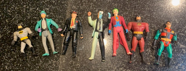 8 - Kenner Batman The Animated Series  Action Figures DC Comics -1993