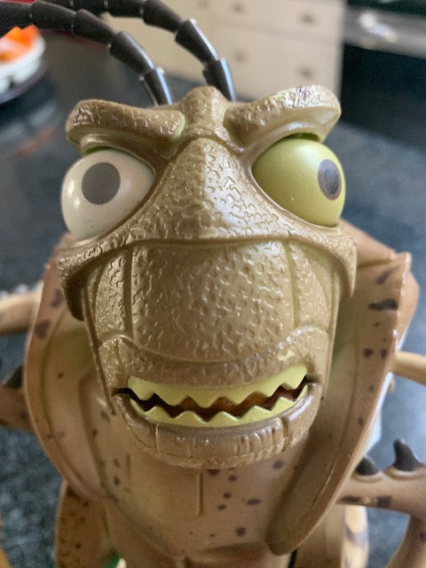 Disney Pixar A Bug's Life Electronic Talking 14”Hopper / Thinkway Toys 1998 HE TALKS !