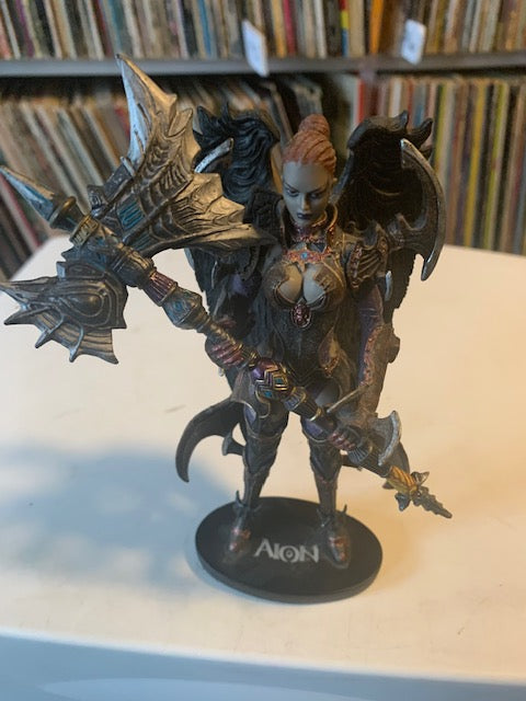 Avia Figure from Aion Limited Collectors Edition Winged Asmodian Daeva 6.25 Tall