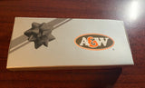 A & W ROOT BEER (Bear)  WATCH - LEATHER / BRASS - NIB - CHRISTMAS PROMOTION