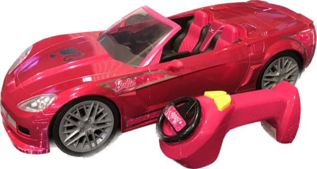 Barbie Remote Controlled Convertible Dream Car Travel In Style