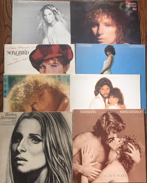 Barbra Streisand - 8 ALBUMS - ONE LOW PRICE !