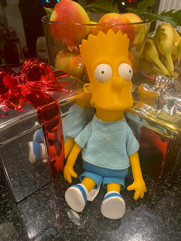 VINTAGE The Simpsons BART SIMPSON Doll 1990 11 Inches