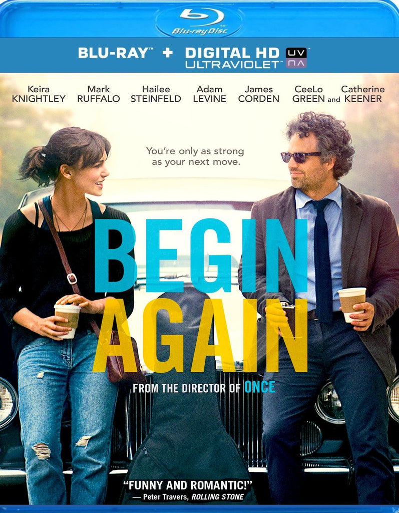 BEGIN AGAIN [Blu-ray] New Sealed