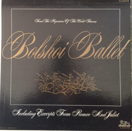 Sergei Prokofiev, Aram Khatchaturian, State Orchestra Of The USSR*, Nicolaj Anosov*, Bolshoi Theatre Orchestra, Yuri Fayer ‎– From The Repertoire Of The World-Famous Bolshoi Ballet  (vinyl)