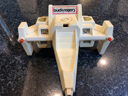 1979 Mego Buck Rogers in the 25th Century Laserscope Fighter (needs parts)