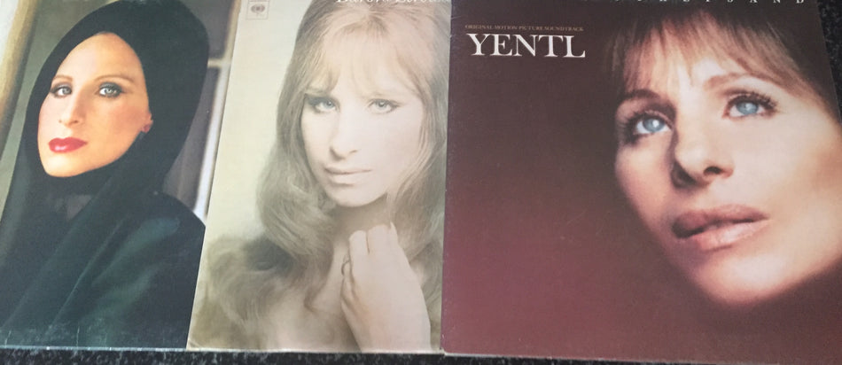 3 Records -Barbra Streisand - One Low Price ( Bin # 5 )