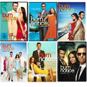 Burn Notice - Seasons 1 , 2 ,3 ,4 ,5 ,6  - DVD Sets ( Mint Used )