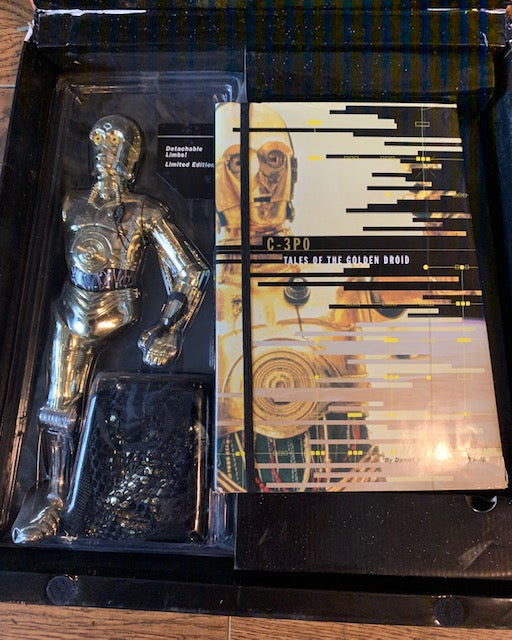 VINTAGE-NIB 1999 STAR WARS C-3PO TALES OF THE GOLDEN DROID