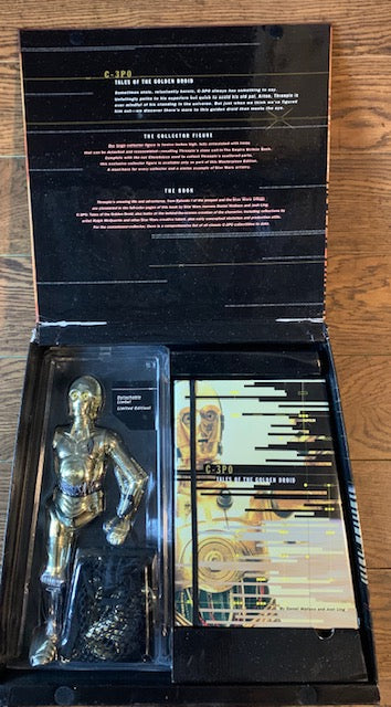 VINTAGE-NIB 1999 STAR WARS C-3PO TALES OF THE GOLDEN DROID