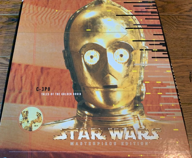 VINTAGE-NIB 1999 STAR WARS C-3PO TALES OF THE GOLDEN DROID