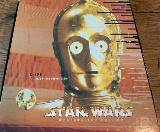 VINTAGE-NIB 1999 STAR WARS C-3PO TALES OF THE GOLDEN DROID MASTERPIECE EDITION