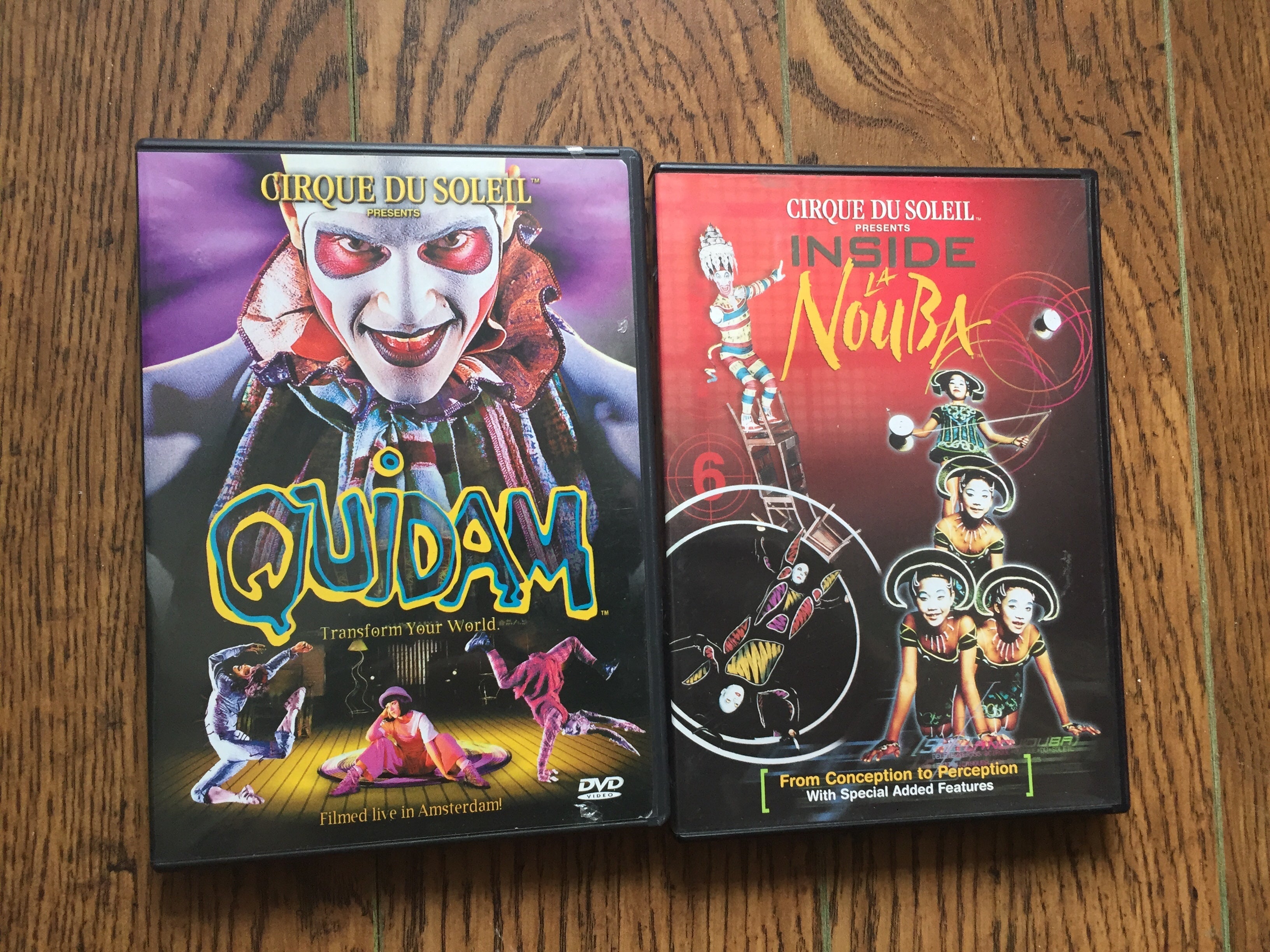 Cirque du Soleil - 2 dvds - One Price ! – Retro Revolution Records