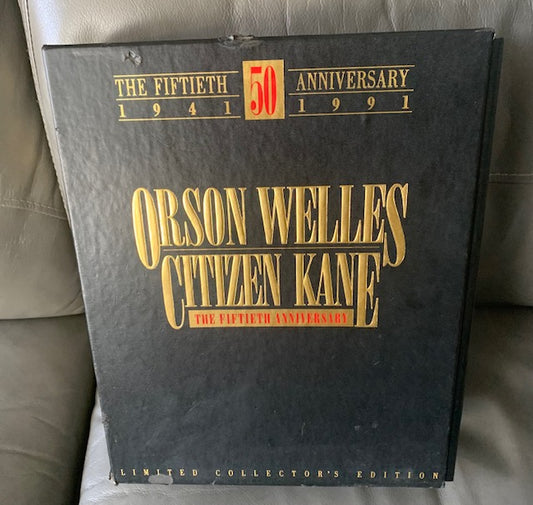 Orson Welles Citizen Kane 50th Anniversary Collector's Edition VHS & Book