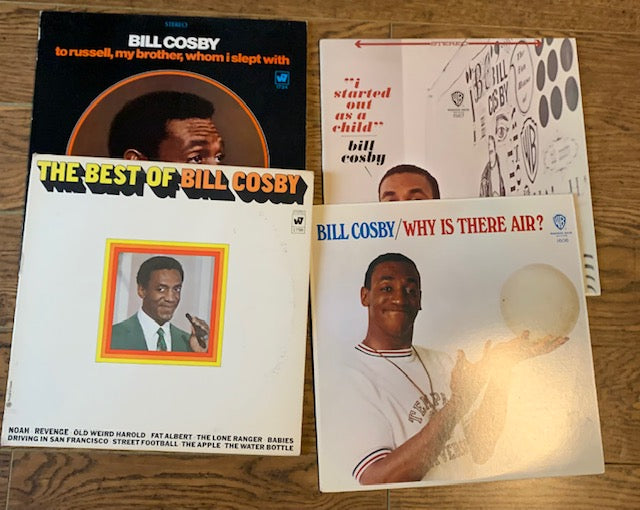 LOT SALE - 9 Bill Cosby Comedy Albums (One Price)