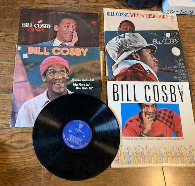 LOT SALE - 9 Bill Cosby Comedy Albums (One Price)