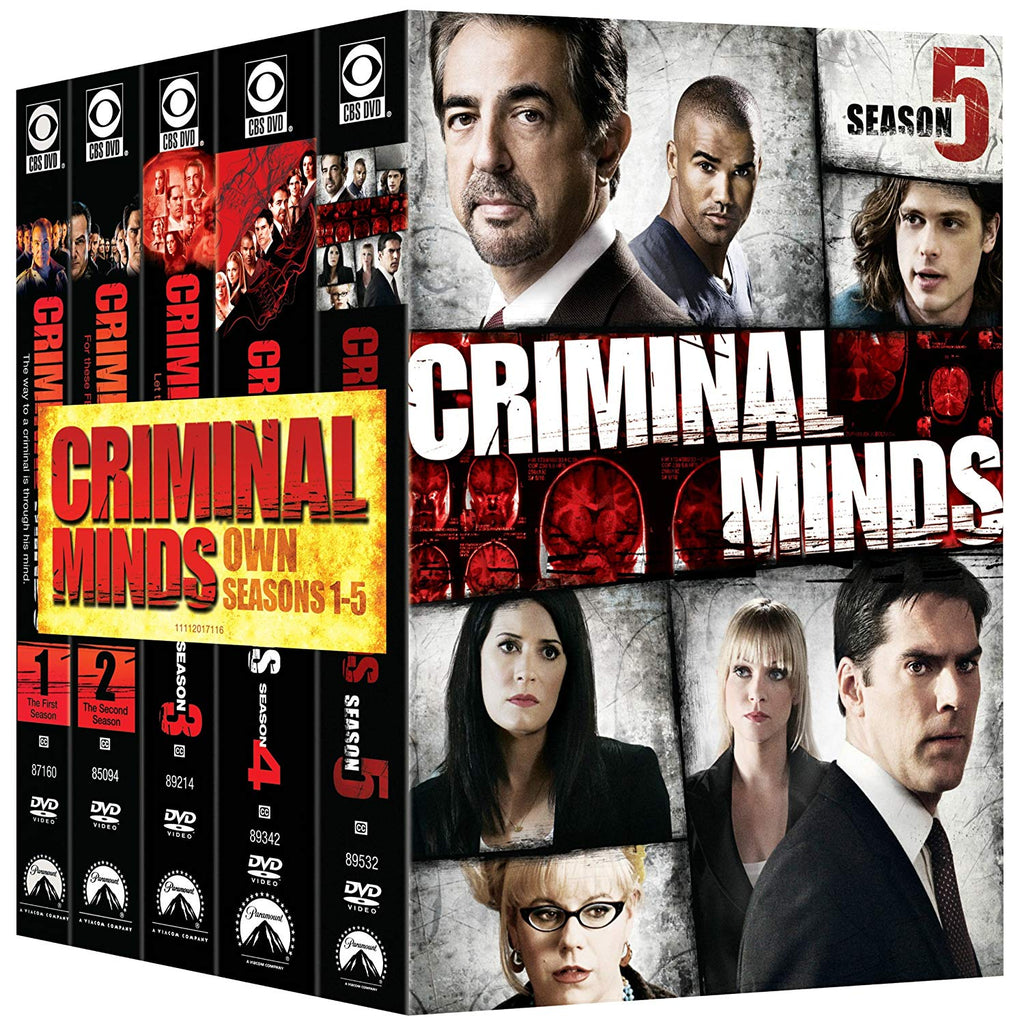 Criminal Minds: The Complete Seasons 1 - 5 (used) Loose DVD Seasons