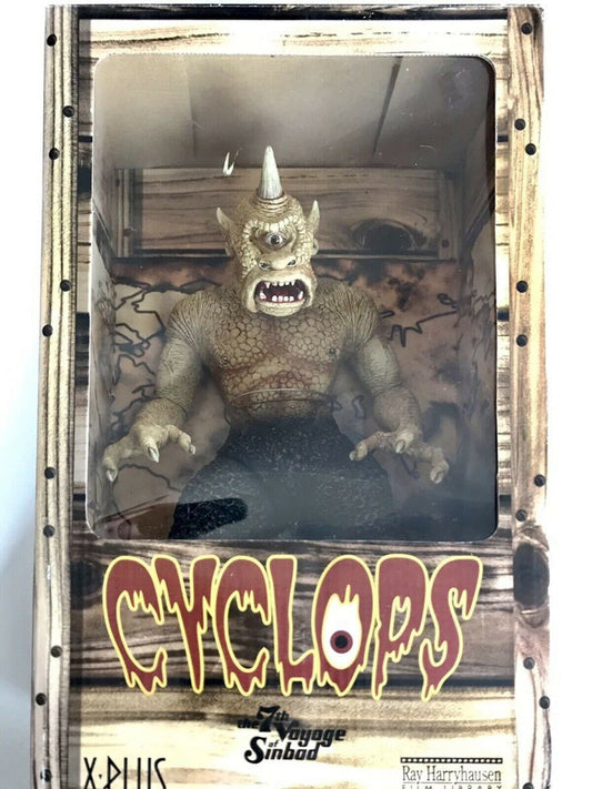 Ray Harryhausen Large Size Cyclops Figure Doll 7th Voyage of Sindbad X-Plus NIB