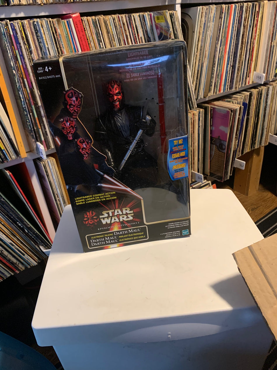 Hasbro 1999 Darth Maul Talking Electronic 10" Figure Star Wars Episode 1 NIB