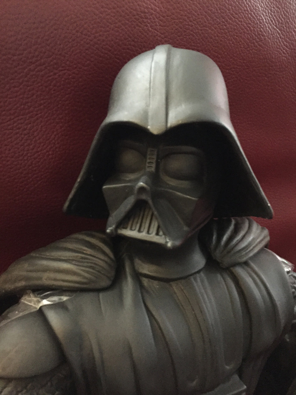 1992 STAR WARS Darth Vader Vinyl 1/4 Scale Model Kit-Screamin' Vinyl - 18" tall