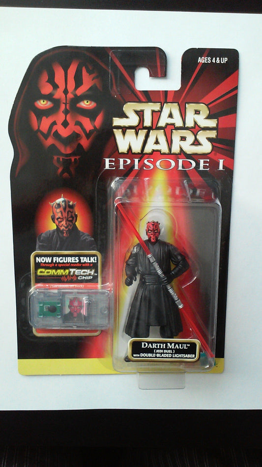 STAR WARS EPISODE 1 MIB 1999 : DARTH DARK MAUL Figurine Kenner