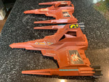 Mego Buck Rogers 25th Cent Draconian Marauder Fighter ( 1 complete & 1 -needs parts )