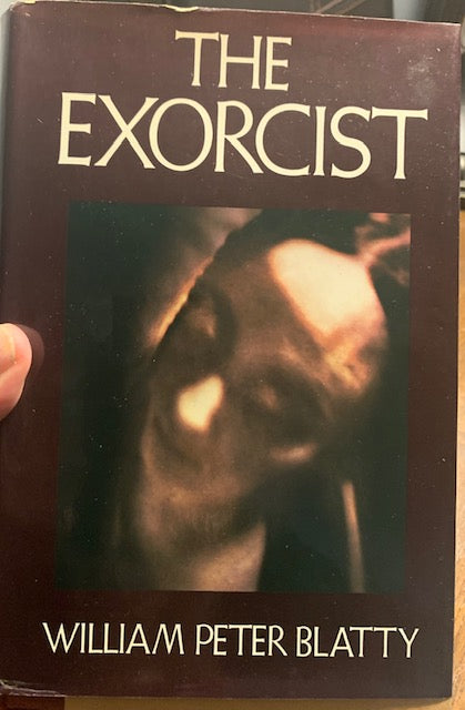 The Exorcist by William Peter Blatty ~ 1971 early edition Hardcover DJ (Book Club)