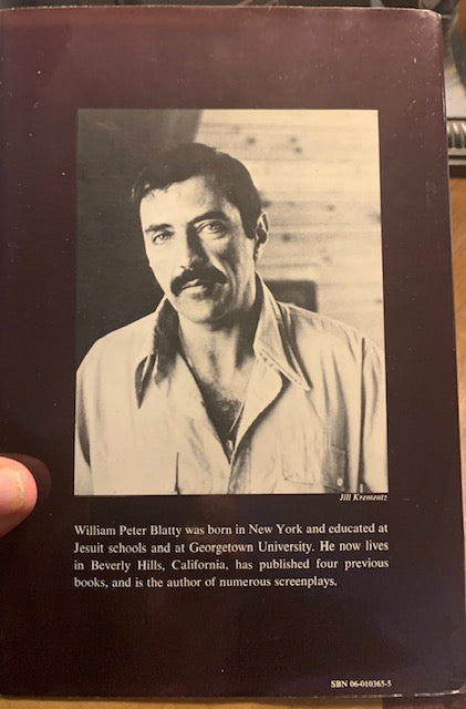 The Exorcist by William Peter Blatty ~ 1971 early edition Hardcover DJ (Book Club)