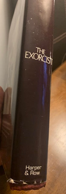 The Exorcist by William Peter Blatty ~ 1971 early edition Hardcover DJ (Book Club)