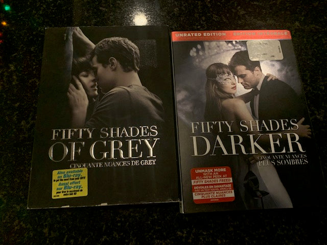 Fifty Shades of Grey & Fifty Shades Darker Dvds