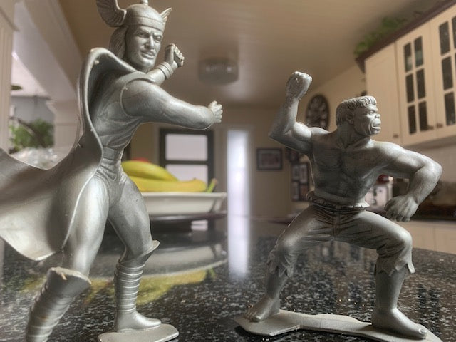 Marvel 6 inch Figures ( Silver ) Thor= ( The Hulk Sold )