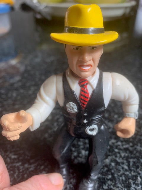 1990 Dick Tracy 5" Disney Playmates Toys Coppers & Gangsters Movie Action Figure