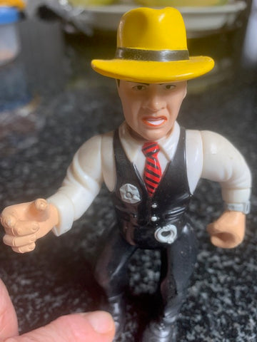 1990 Dick Tracy 5" Disney Playmates Toys Coppers & Gangsters Movie Action Figure