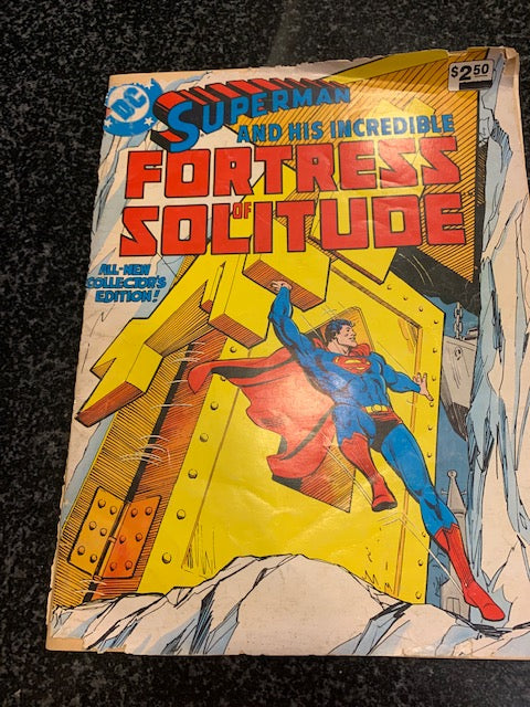 Superman and His Incredible Fortress of Solitude -1981- OVERSIZED - see photos