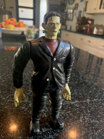Vintage 1986 Imperial Toys Universal Monsters Frankenstein Action Figure 8"