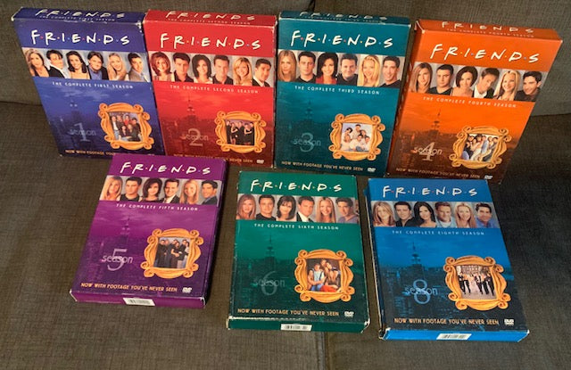 7 FRIENDS DVD Season Sets NM