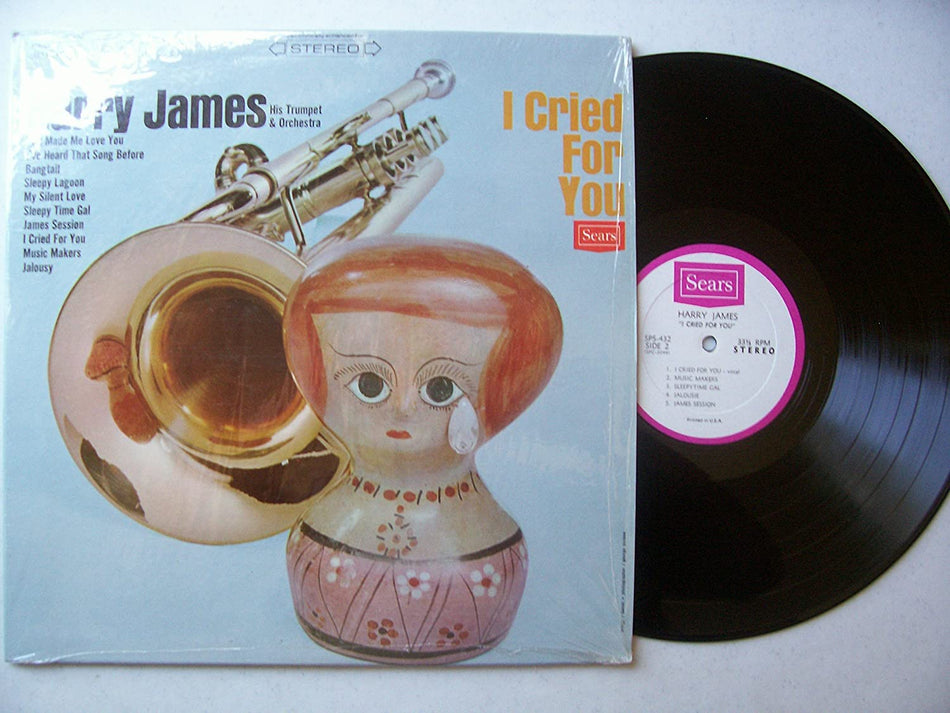 Harry James And His Orchestra ‎– I Cried For You -1966- Jazz ,Big Band (Vinyl)