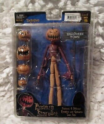 HTF TIM BURTON'S NECA SERIES 4 THE NIGHTMARE BEFORE CHRISTMAS PUMPKIN KING JACK