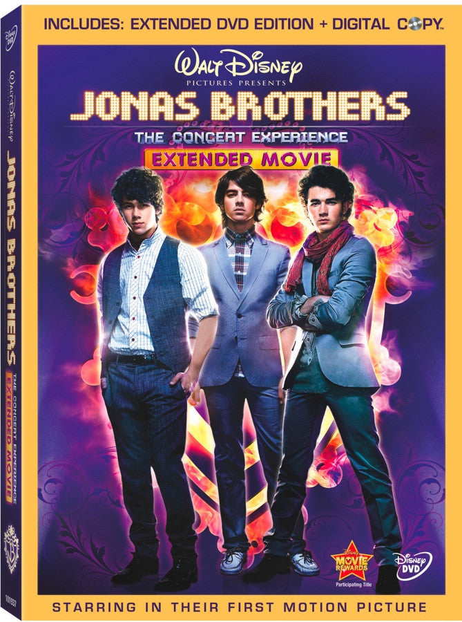 Jonas Brothers: The Concert Experience Dvd - Mint Used