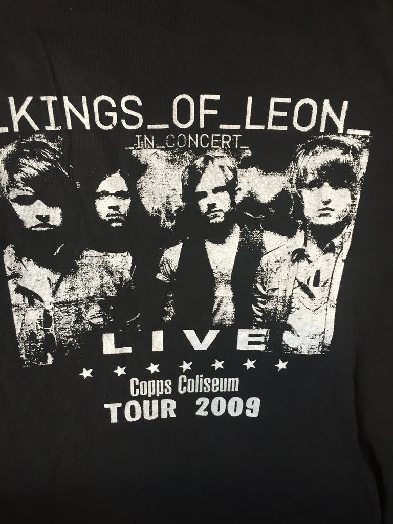 Kings of Leon- Live at Copps Coliseum Tour 2009 - (white) L - White T Shirt